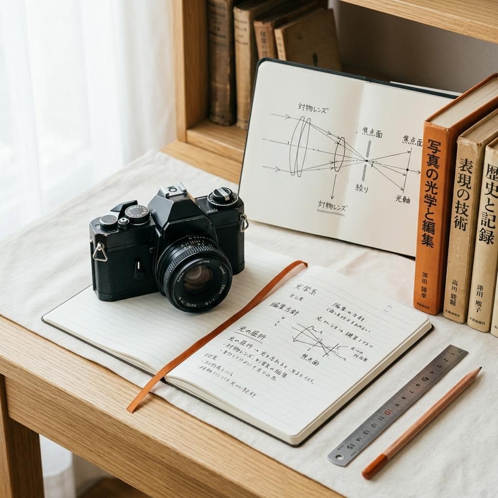 教育的なカメラ研究のイメージ